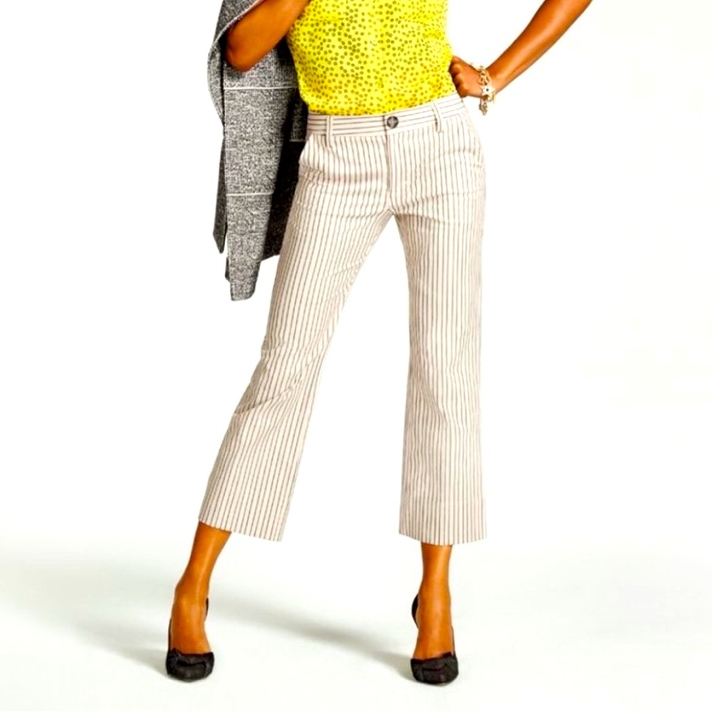 CAbi Tick-Tock Capri wide leg pant